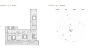 3 Bedroom Type J - Armani Beach Residence Palm Jumeirah