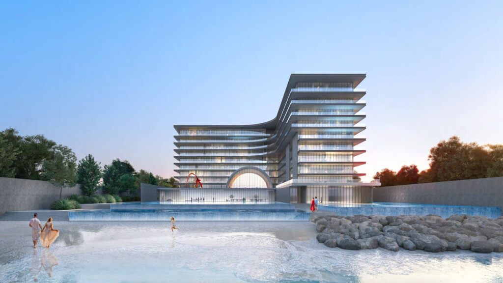 Beach and Pool - Armani Beach Residence Palm Jumeirah