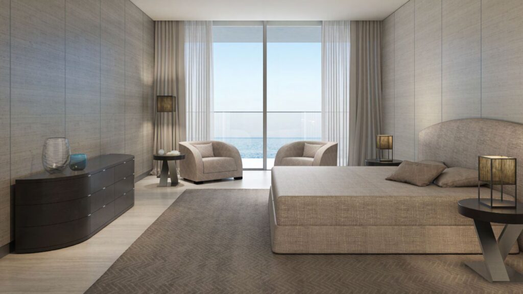 Bedroom Armani Beach Residence 3 Bedrooms