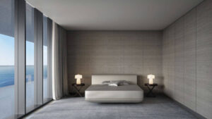 Bedroom Dark Initerior - Armani Beach Residence Palm Jumeirah