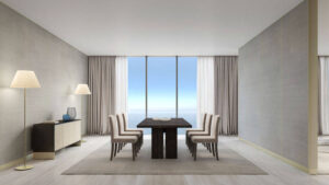 Dining Area Light Interior - Armani Beach Residence Palm Jumeirah